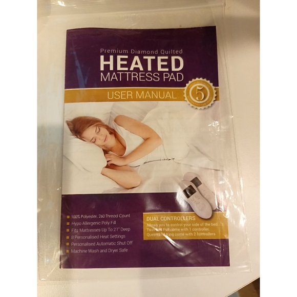 Bedding | Premium Diamond Quilted Heated Mattress Pad | Poshmark